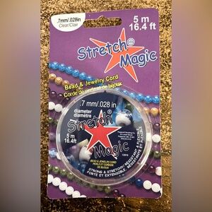 (3 for $20)Pepperell 0.7mm Stretch Magic Bead and Jewelry Cord, 5m, Clear
